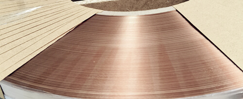 செப்பு வெண்கல துண்டு CuSn6 க்கான புதிய ஏற்றுமதி